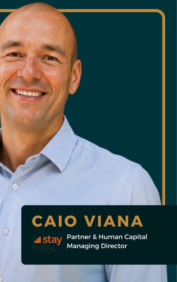 Caio Viana, Partner & Human Capital Managing Director na Stay